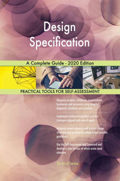 Design Specification A Complete Guide - 2020 Edition