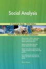 Social Analysis A Complete Guide - 2020 Edition