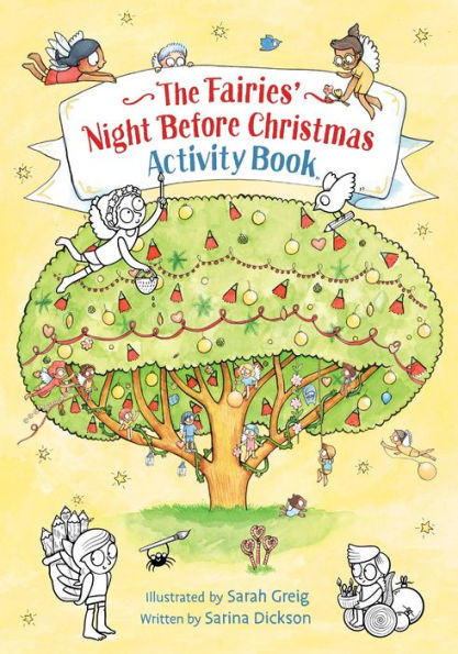 The Fairies' Night Before Christmas Activity Book