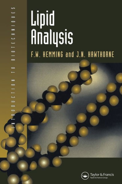 Lipid Analysis / Edition 1