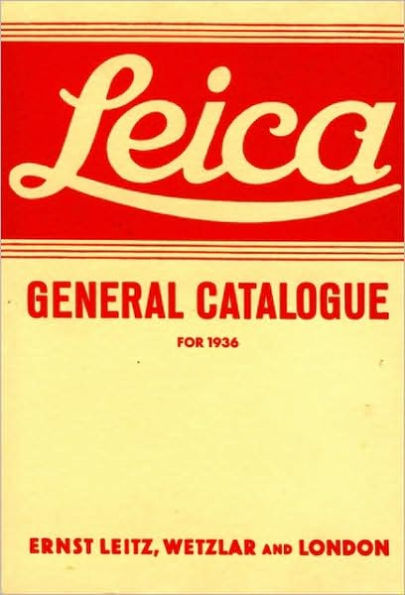 Leica General Catalogue for 1936