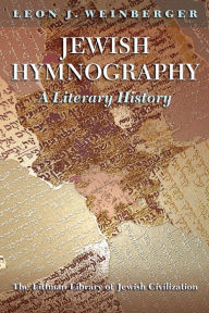 Title: Jewish Hymnography: A Literary History, Author: Leon J. Weinberger