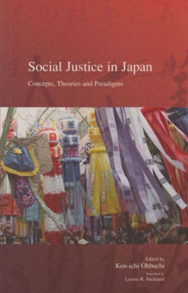 Social Justice in Japan: Concepts, Theories and Paradigms