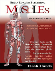 Title: Muscles: Flash Cards, Author: Bryan Edwards Publishing