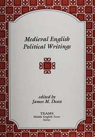 Title: Medieval English Political Writings / Edition 1, Author: James M Dean