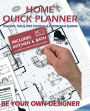 Home Quick Planner: Reusable, Peel and Stick Furniture and Architectural Symbols