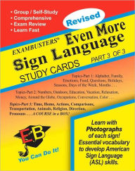 Title: Even More Sign Language 3 Of 3: Exambusters Study Cards / Edition 4, Author: Ace Academics