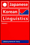 Title: Japanese/Korean Linguistics, Author: Patricia Clancy