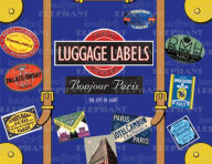 Title: Bonjour Paris Luggage Labels, Author: Laughing Elephant Publishing