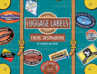 Title: Exotic Destinations Luggage Labels: Travel Stickers, Author: Laughing Elephant