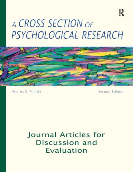 A Cross Section of Psychological Research: Journal Articles for Discussion and Evaluation / Edition 2