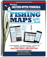 Title: Eastern Upper Peninsula Michigan Fishing Map Guide, Author: Sportsmans Connection