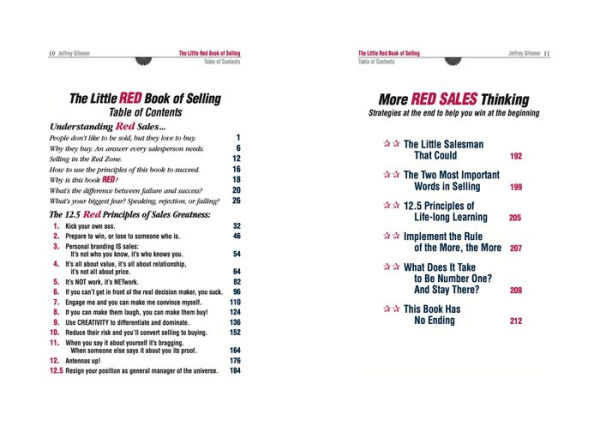 The Little Red Book of Selling: 12.5 Principles Sales Greatness