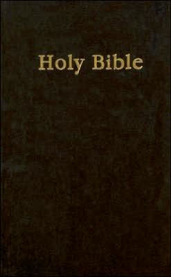 NASB Reader's/Pew Bible: New American Standard Bible Update, black hardcover