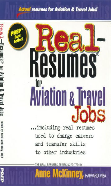 Real-Resumes for Aviation & Travel Jobs