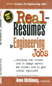 Title: Real-Resumes for Engineering Jobs, Author: Anne McKinney