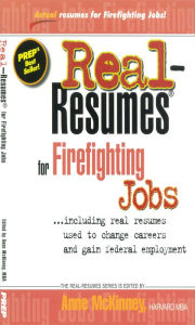 Title: Real-Resumes for Firefighting Jobs, Author: Anne McKinney