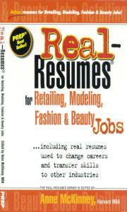 Title: Real-Resumes for Retailing, Modeling, Fashion & Beauty, Author: Anne McKinney