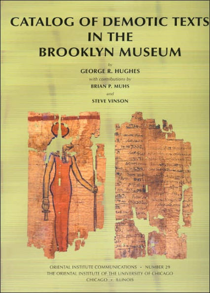 Catalog of Demotic Texts in the Brooklyn Museum