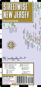 Title: Streetwise New Jersey Map - Laminated State Road Map of New Jersey - Folding Pocket Size Travel Map (2013), Author: Streetwise Maps