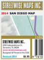 Alternative view 4 of Streetwise San Diego Map - Laminated City Center Street Map of San Diego, California - Folding Pocket Size Travel Map With Metro (2014)