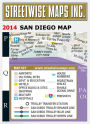 Alternative view 5 of Streetwise San Diego Map - Laminated City Center Street Map of San Diego, California - Folding Pocket Size Travel Map With Metro (2014)