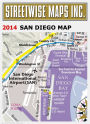 Alternative view 8 of Streetwise San Diego Map - Laminated City Center Street Map of San Diego, California - Folding Pocket Size Travel Map With Metro (2014)