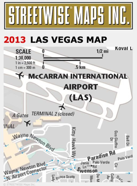 Guide Map of the Las Vegas Strip! laminated poster map: 9781601902115:  : Books