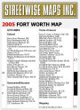 Alternative view 3 of Streetwise Fort Worth Map - Laminated City Center Street Map of Fort Worth, Texas - Folding Pocket Size Travel Map With Metro / Edition 2005