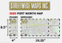 Alternative view 5 of Streetwise Fort Worth Map - Laminated City Center Street Map of Fort Worth, Texas - Folding Pocket Size Travel Map With Metro / Edition 2005