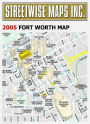 Alternative view 8 of Streetwise Fort Worth Map - Laminated City Center Street Map of Fort Worth, Texas - Folding Pocket Size Travel Map With Metro / Edition 2005