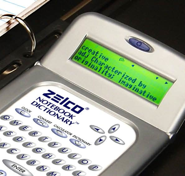 Zelco Electronic Notebook Dictionary