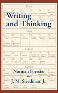 Title: Writing and Thinking, Author: Norman Foerster