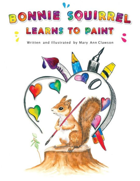 Bonnie Squirrel Learns To Paint