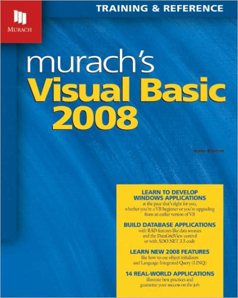 Murach's Visual Basic, 2008 / Edition 1