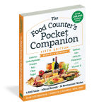 Alternative view 10 of The Food Counter's Pocket Companion, Sixth Edition: Calories, Carbohydrates, Protein, Fats, Fiber, Sugar, Sodium, Iron, Calcium, Potassium, and Vitamin D-with 32 Restaurant Chains