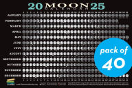 Title: 2025 Moon Calendar Card (40 pack): Lunar Phases, Eclipses, and More!, Author: Kim Long