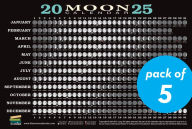 Title: 2025 Moon Calendar Card (5 pack): Lunar Phases, Eclipses, and More!, Author: Kim Long