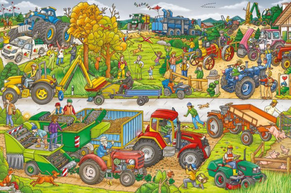 My Big Wimmelbook® - Tractors Everywhere