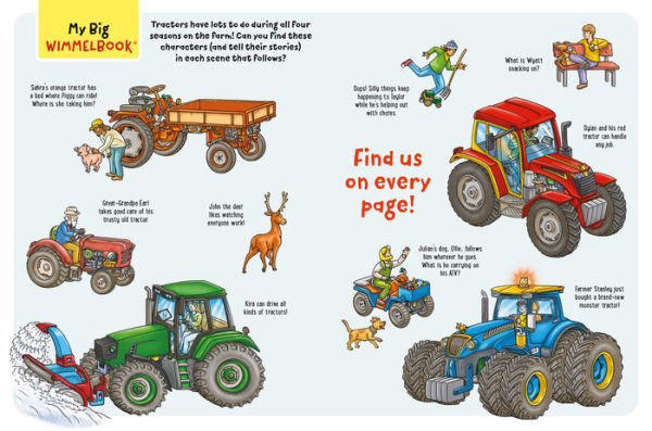 My Big Wimmelbook® - Tractors Everywhere