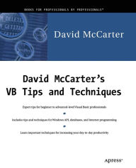 Title: David McCarter's VB Tips and Techniques, Author: David McCarter