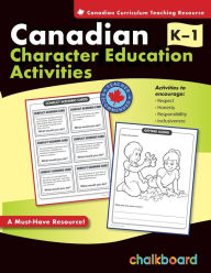 Title: Canadian Character Education Activities Grades K-1, Author: Demetra Turnbull