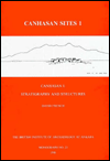 Title: Canhasan Sites I: Canhasan 1: Stratigraphy and Structures, Author: David French