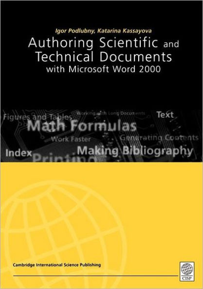 Authoring Scientific and Technical Documents with Microsoft Word 2000