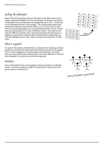 Mathematical Merry-go-round: Whole Class Oral Activities to Enhance the Curriculum