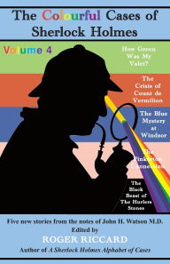 Text book nova The Colourful Cases of Sherlock Holmes (Volume 4): Five new stories from the notes of John H. Watson English version  by Roger Riccard 9781901091960