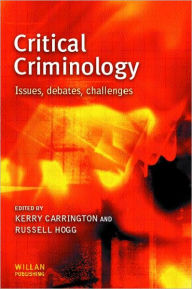 Title: Critical Criminology, Author: Russell Hogg