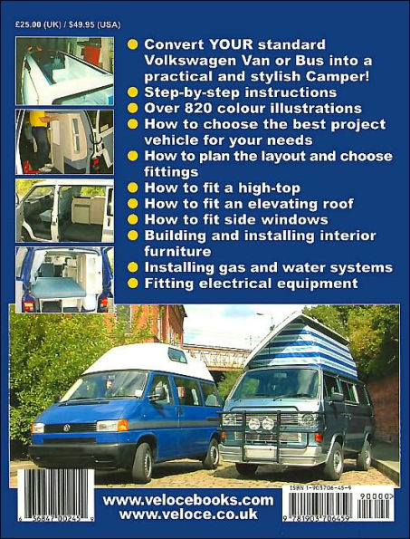 How to Convert Volkswagen Bus or Van to Camper by Lindsay Porter 