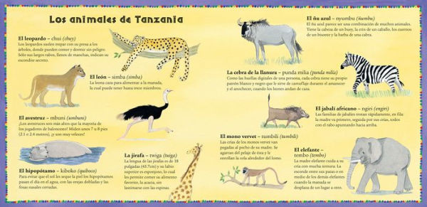 Nos fuimos todos de safari: Una aventura de números por Tanzania