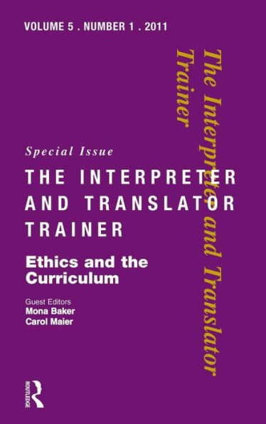 Ethics and the Curriculum: Critical perspectives / Edition 1